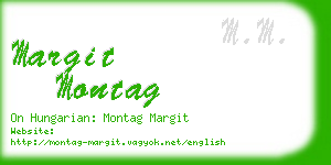 margit montag business card